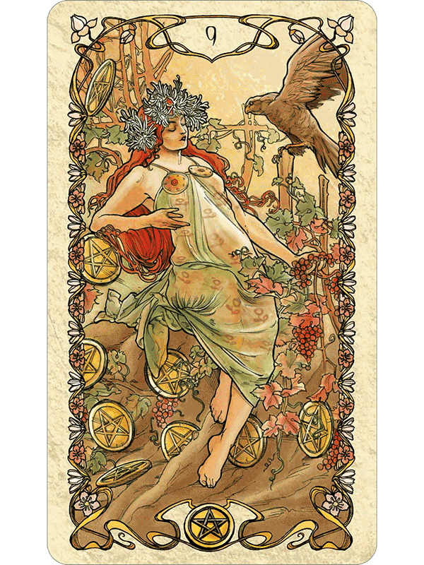 Tarot Mucha The Dog