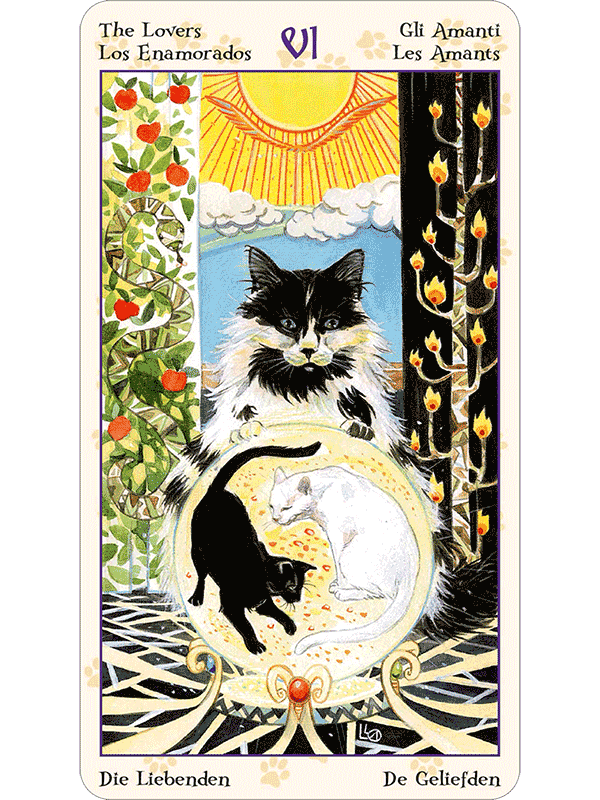 Tarot of Pagan Cats free 12