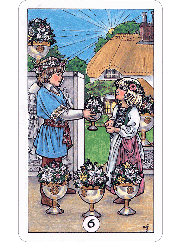 The Wood Tarot - Dog