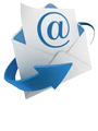 Email, Twitter, and Facebook
